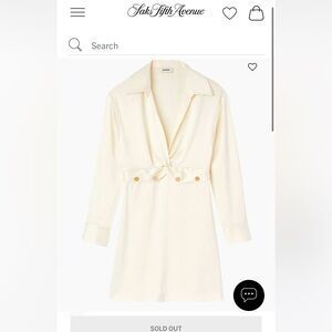 short satin effect dress